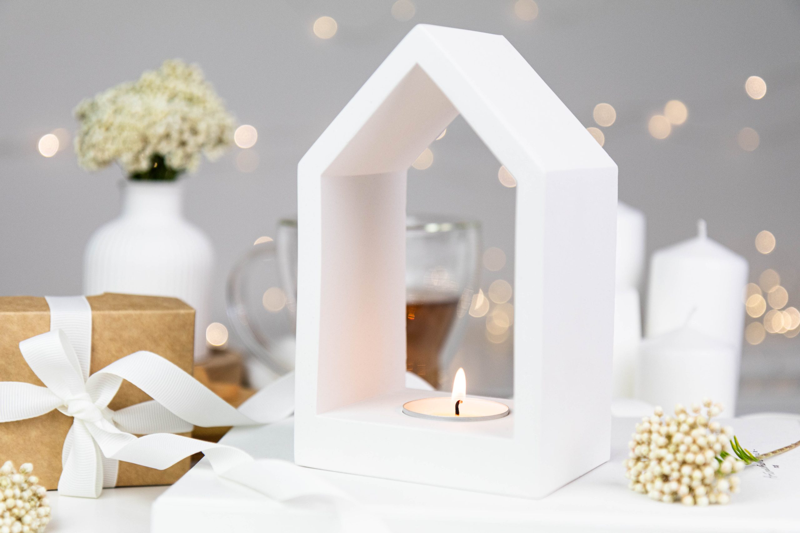 Candle House with Tea Candle - Image 5