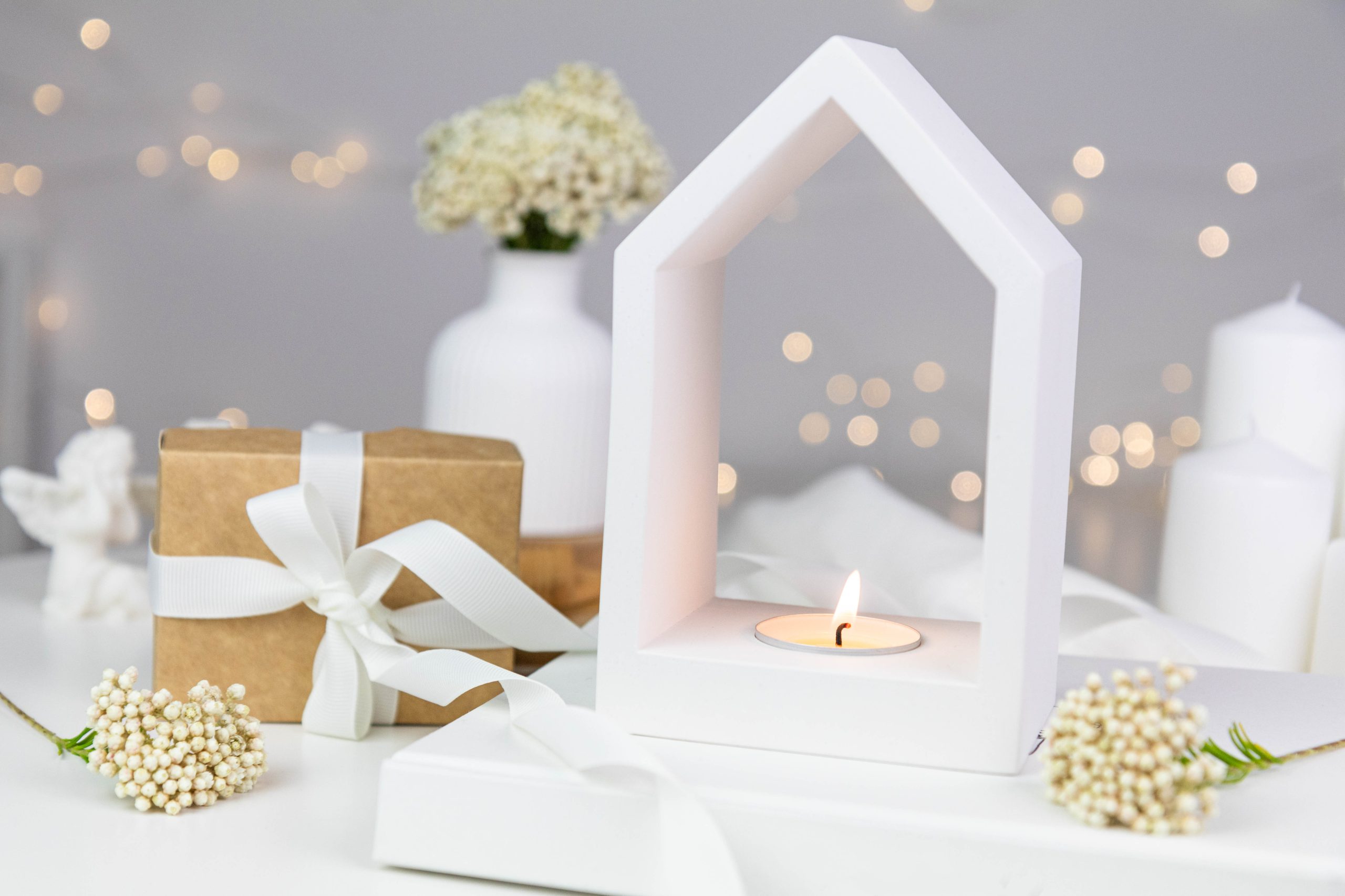 Candle House with Tea Candle - Image 2